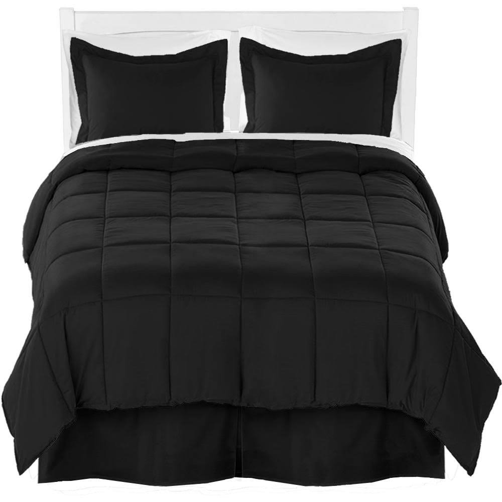 Black Comforter Set N682