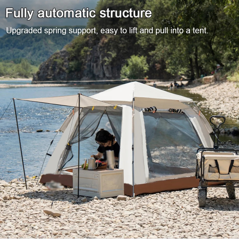 4-6 Person Pop-Up Waterproof Camping Tent K4872
