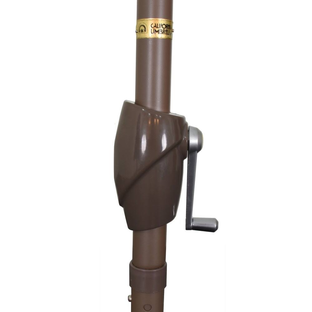 9' Aluminum Market Umbrella Taupe B62793