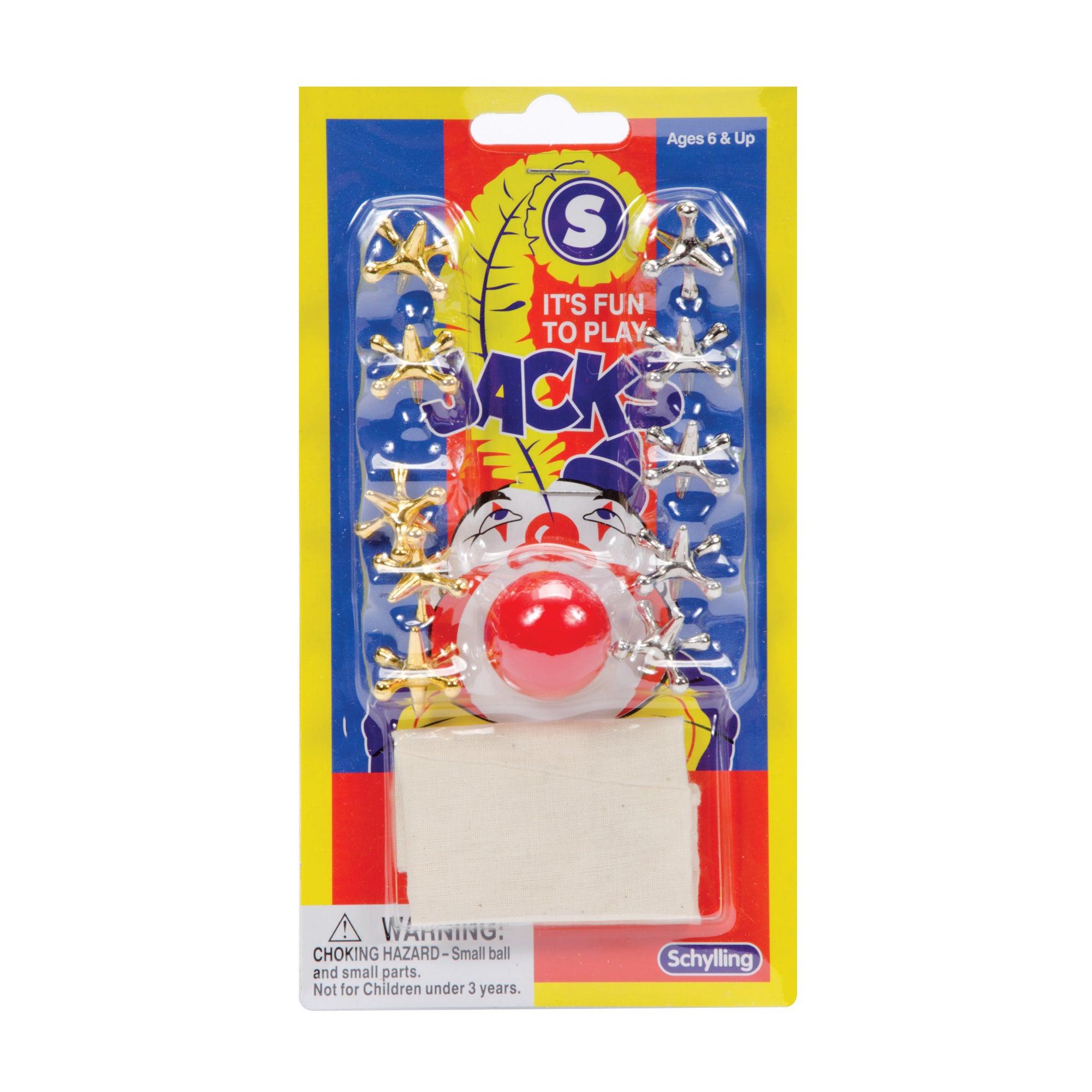 Metal Jacks & Rubber Ball Set J18554