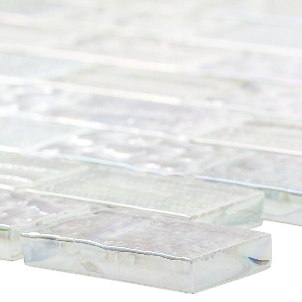 Black Glass Mosaic Tile J8980