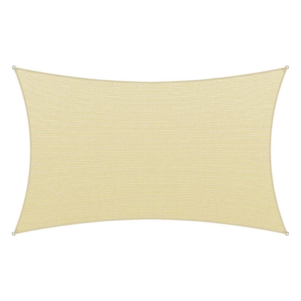Beige Rectangle Shade Sail X4188