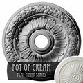 24x22OD x 4x22ID x 1 1/2x22P Ceiling Medallion Z654