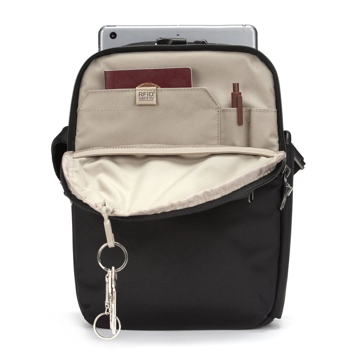 Anti Theft Vertical Crossbody I1738