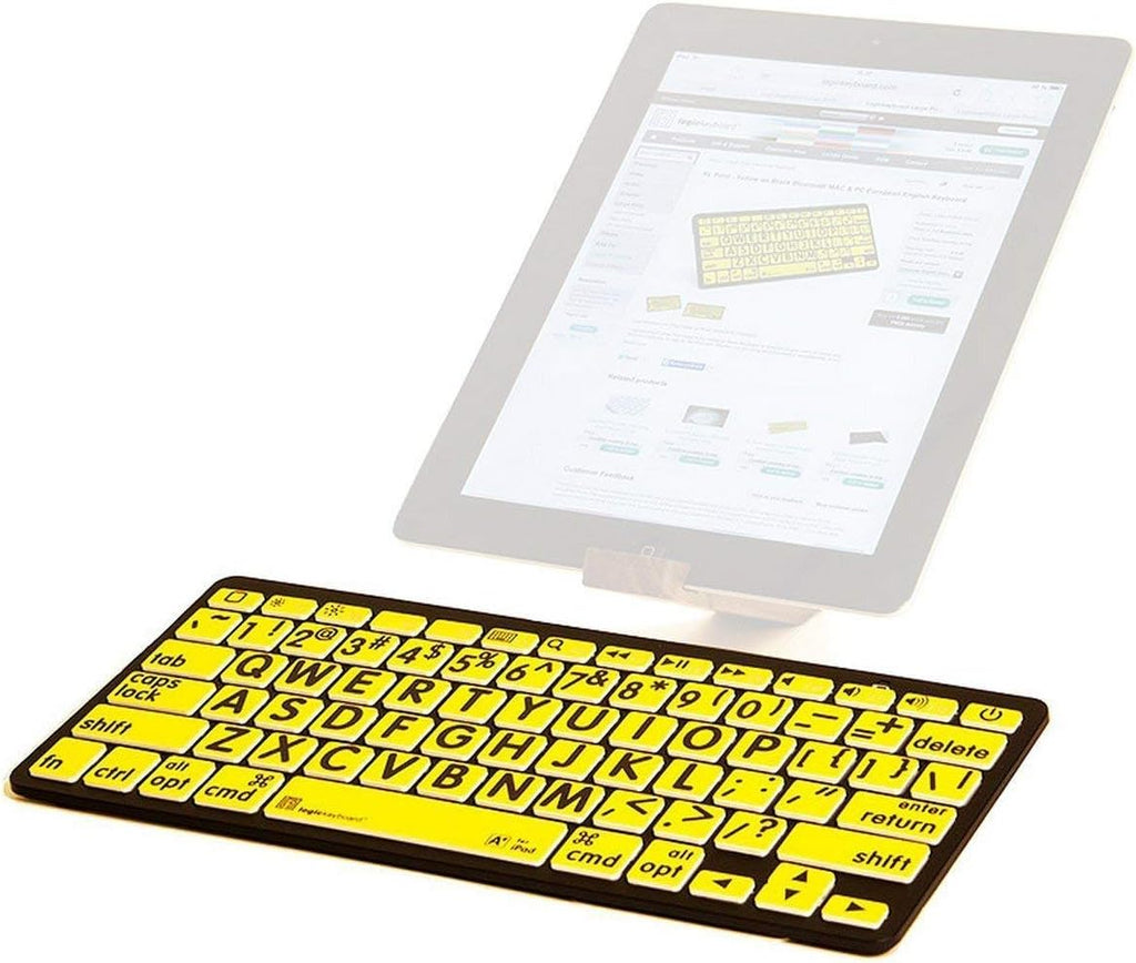Bluetooth Black on Yellow Wireless Mini Keyboard G6791