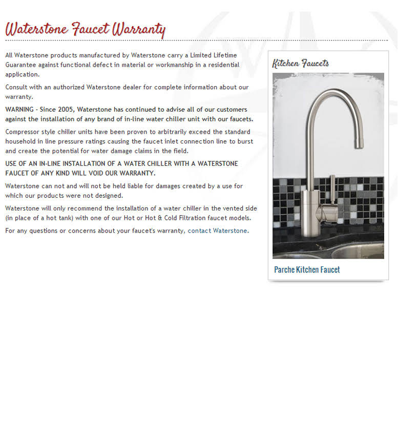 Distressed American Bronze Hot Only Filtration Faucet I1380