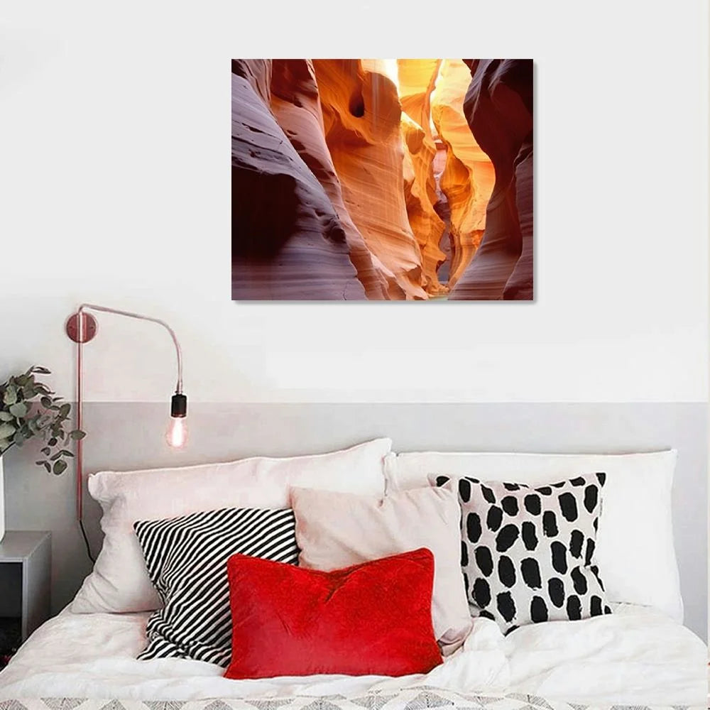Antelope Canyon Canvas Wall Art Poster Print Y296190