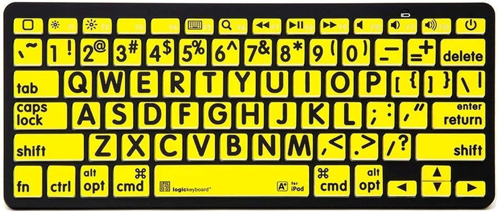 Bluetooth Black on Yellow Wireless Mini Keyboard G6791