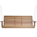 Natural Cedar Wooden Porch Swing J62428