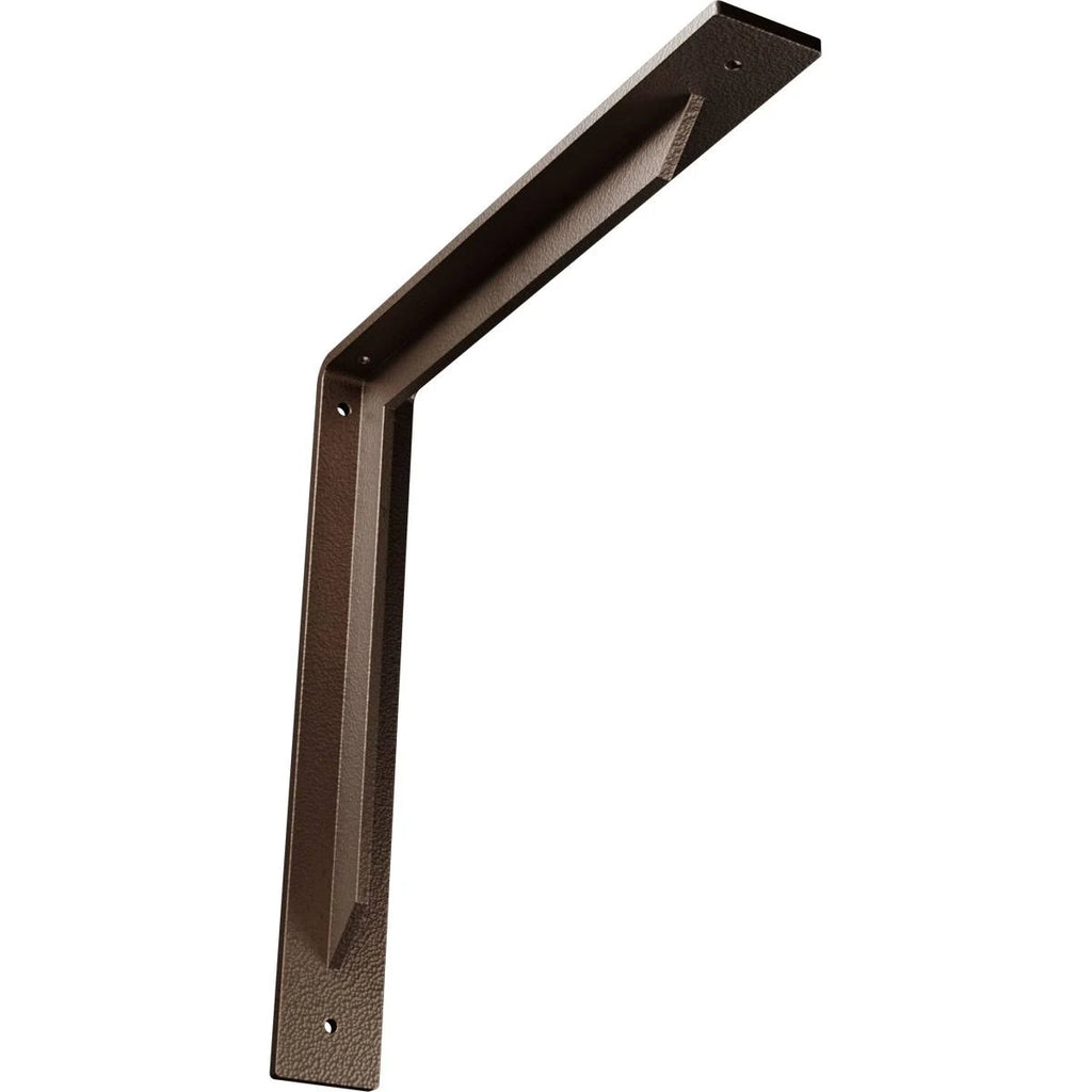Hammered Dark Bronze Steel Bracket U930