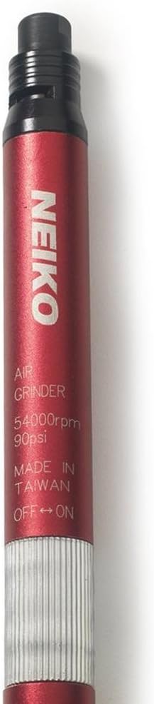 Micro Air Die Grinder, 1/8 (3mm) Capacity, Pencil Type, 54,000 RPM, Pack of 2 F958798