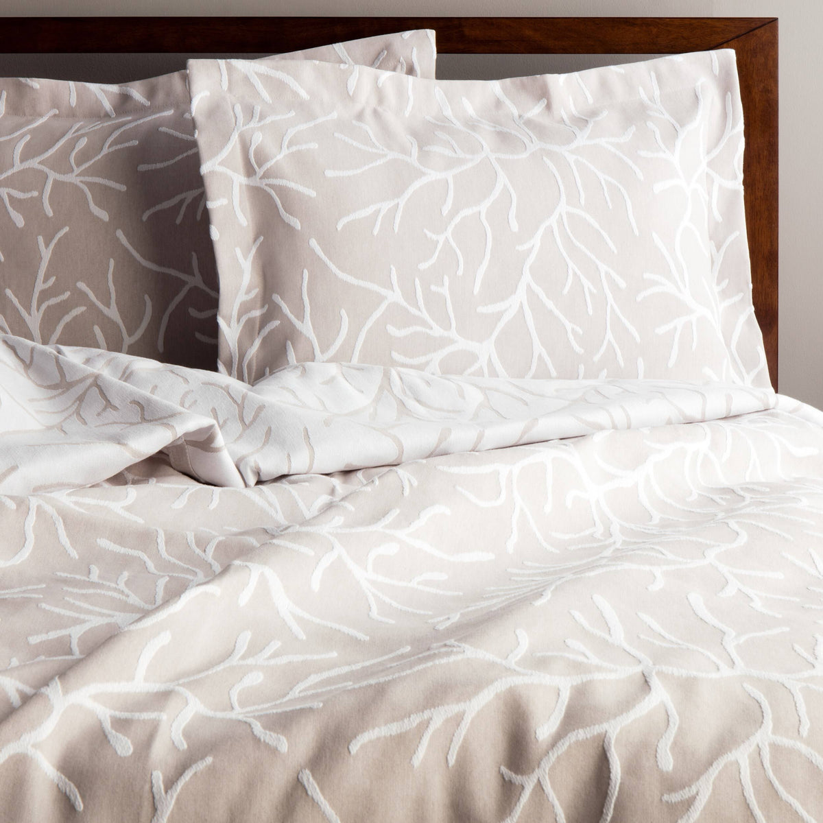 Taupe Full Coverlet R2161