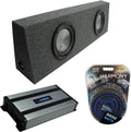 Dual 12 Sub Box & Amp D804130