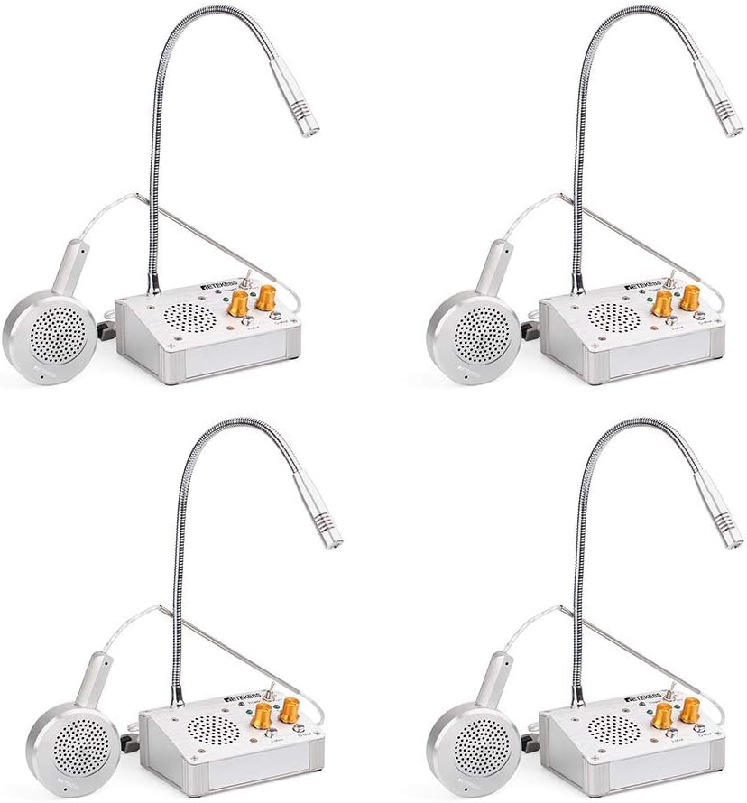Intercom Speaker, Full Duplex, Dual Way Counter Intercom System H901