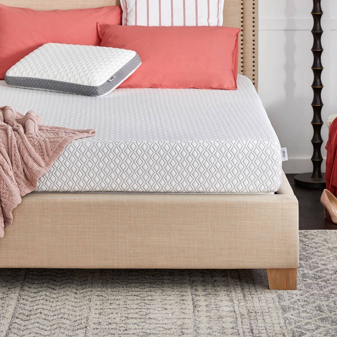 Queen Memory Foam Mattress-in-a-Box with Cool & Clean Cover A4475