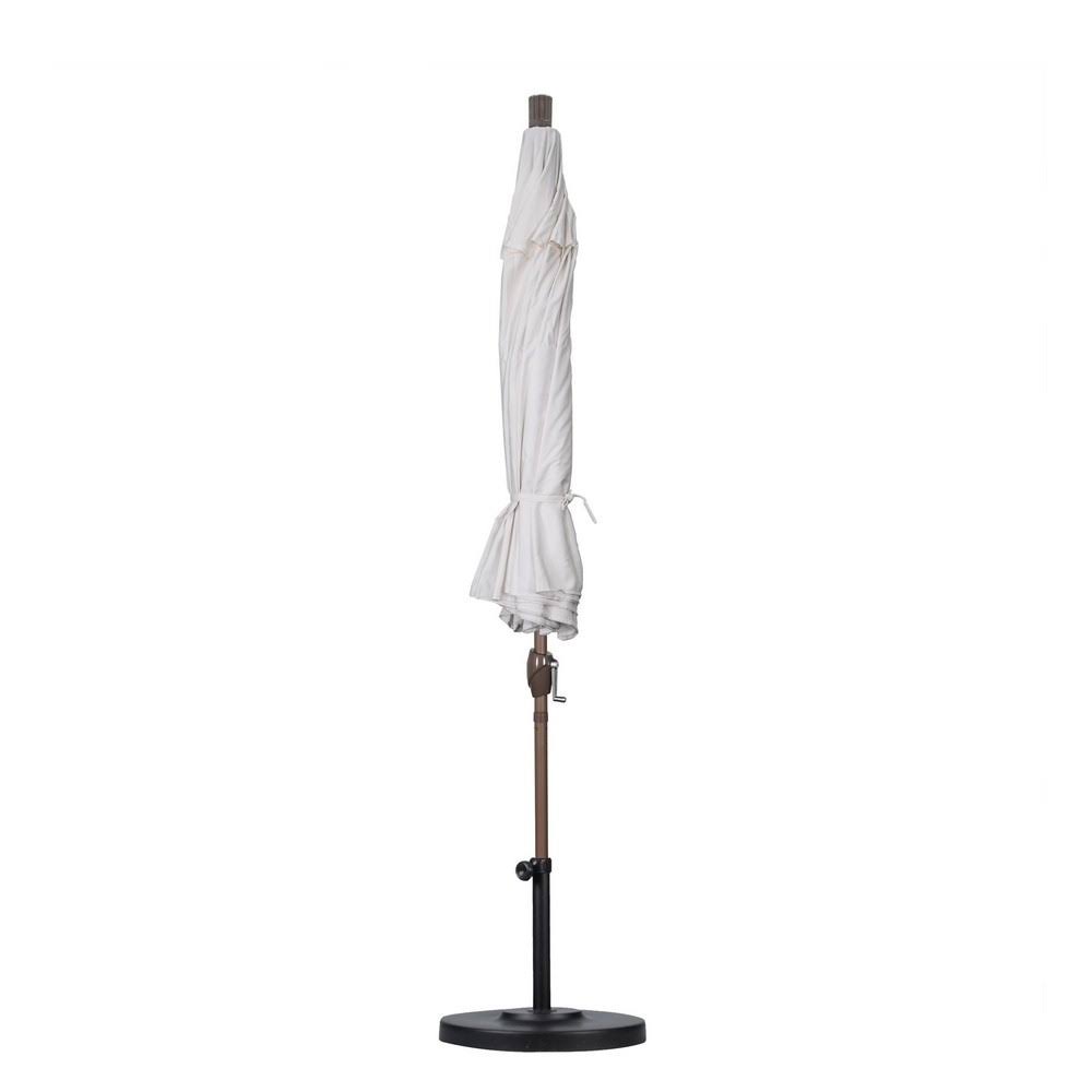 9' Aluminum Market Umbrella Taupe B62793