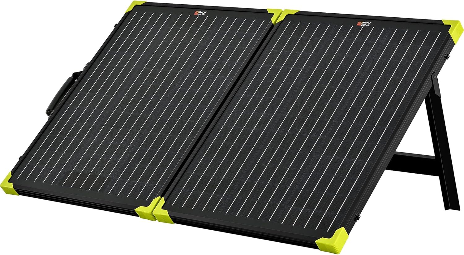 100W Monocrystalline Portable Solar Panel Suitcase with Kickstand A237