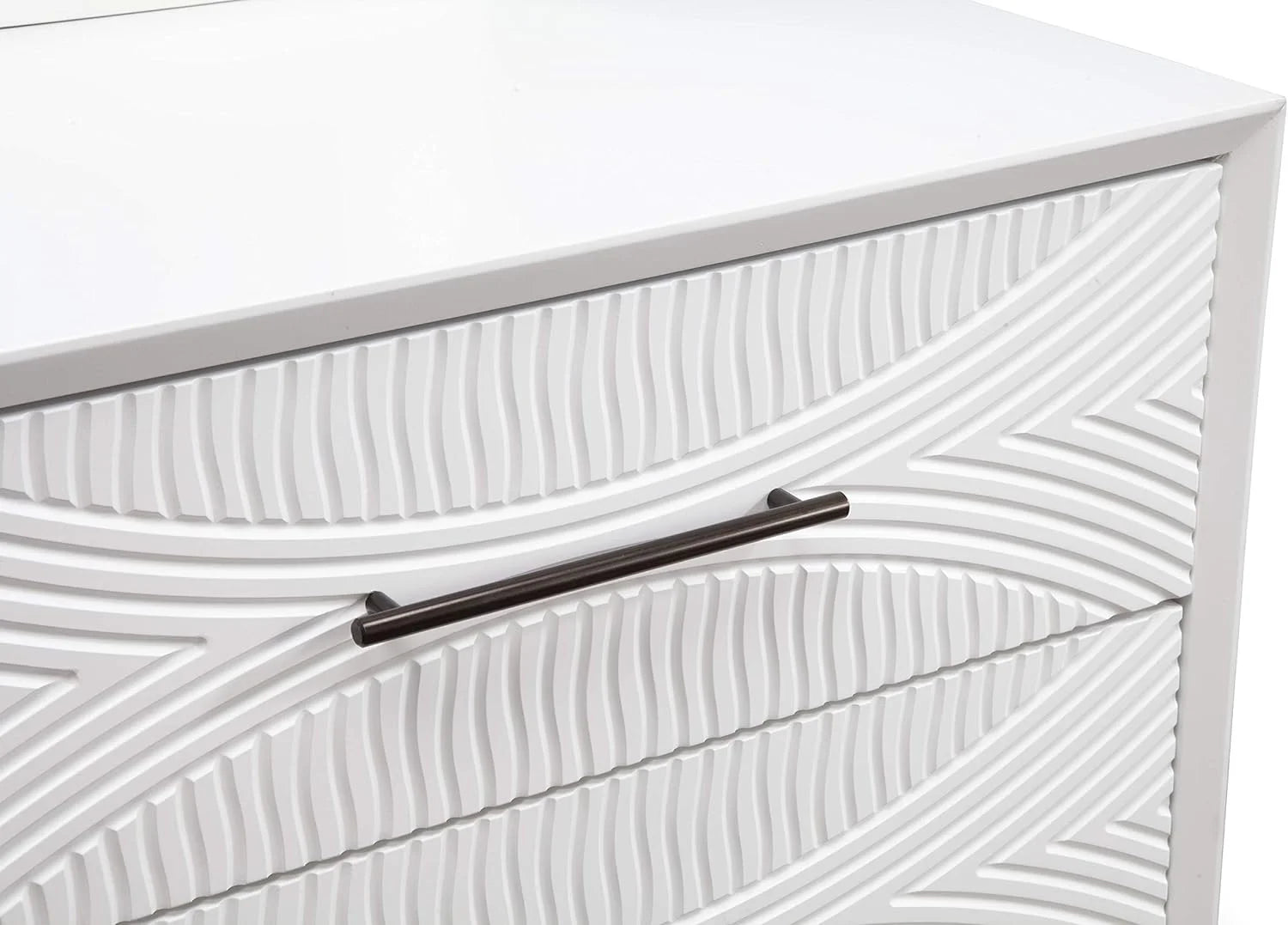 White 2 Drawer Nightstand Q979553
