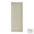 Primed White 1-Panel Square Shaker Door W726102