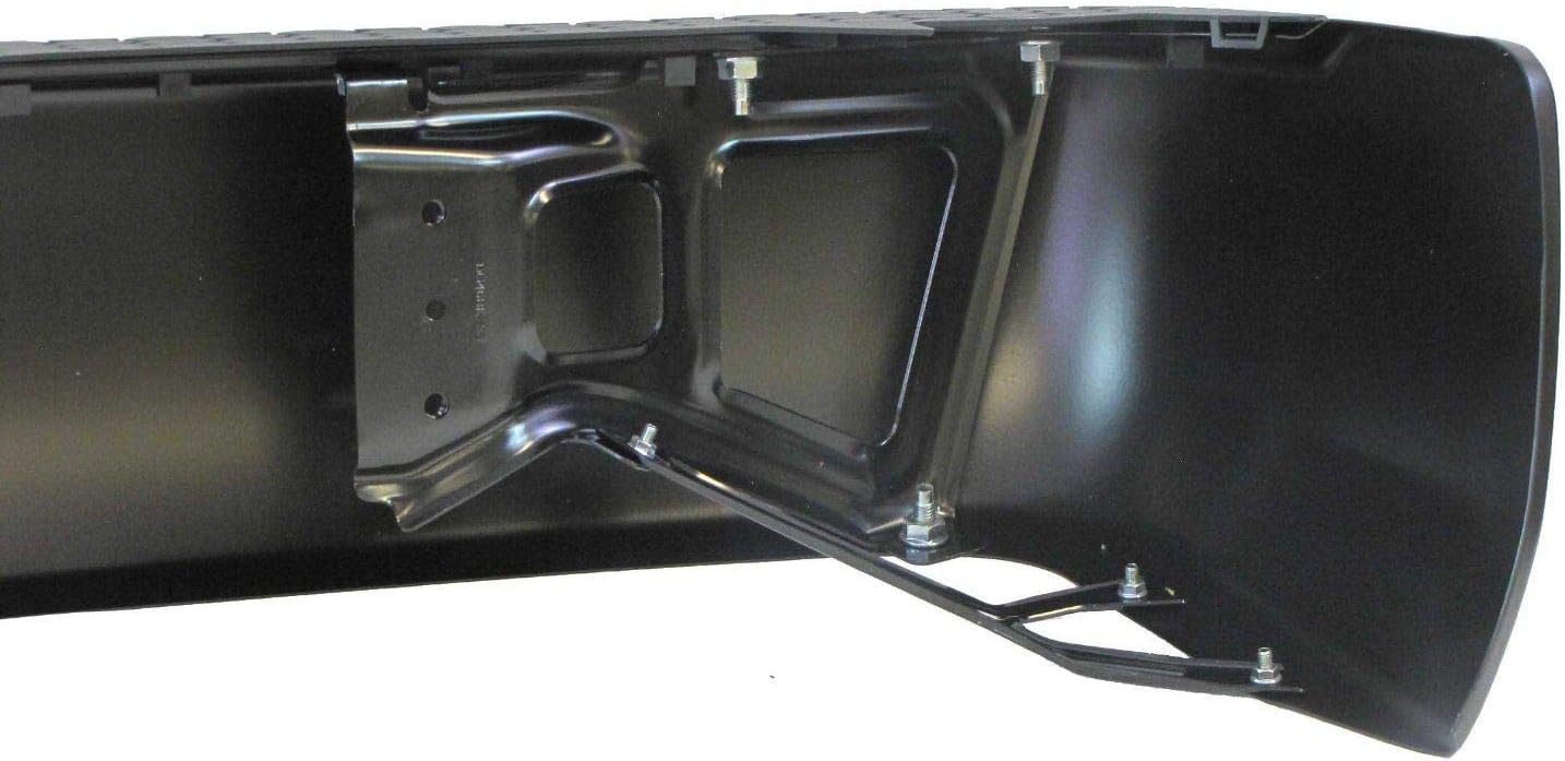 Black Steel Rear Step Bumper Assembly T898