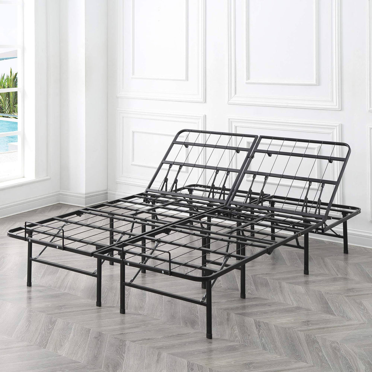 California King Size Metal Bed Frame M235246