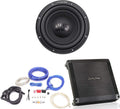 10-inch Single 4 Ohm Subwoofer Amplifier with Wire Kit Y63783