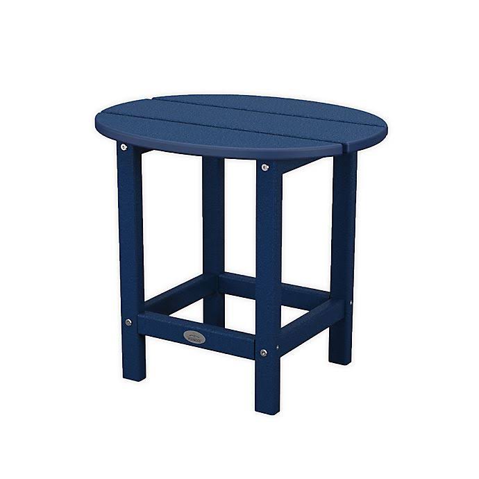 Navy Round Side Table P7107