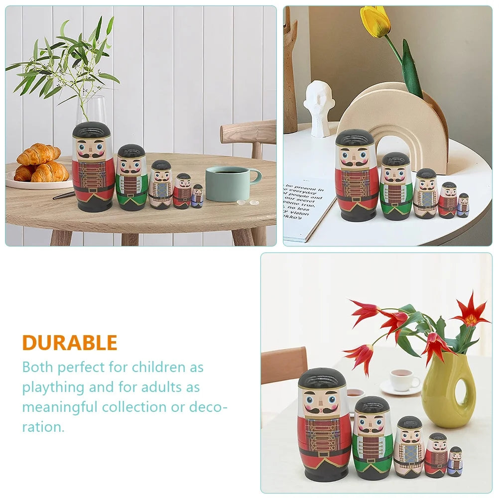 Nutcracker Wooden Stacking Dolls Y974539
