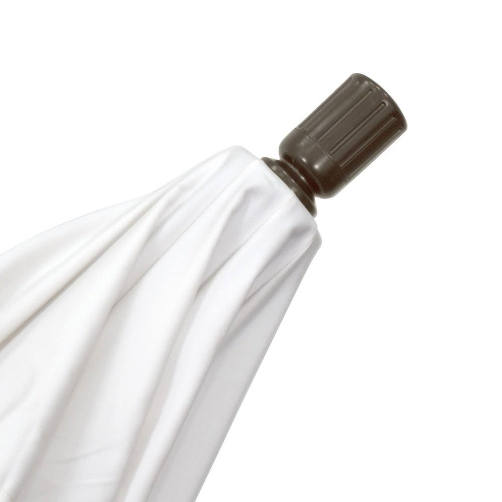 9' Aluminum Market Umbrella Taupe B62793