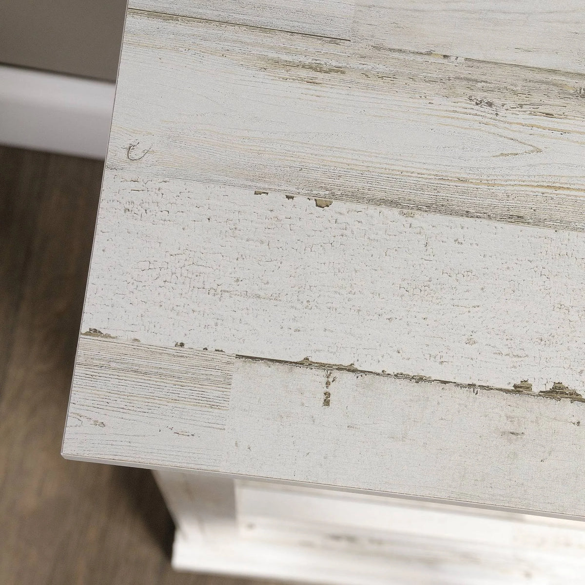 White Plank 3-Shelf Bookcase Z33381