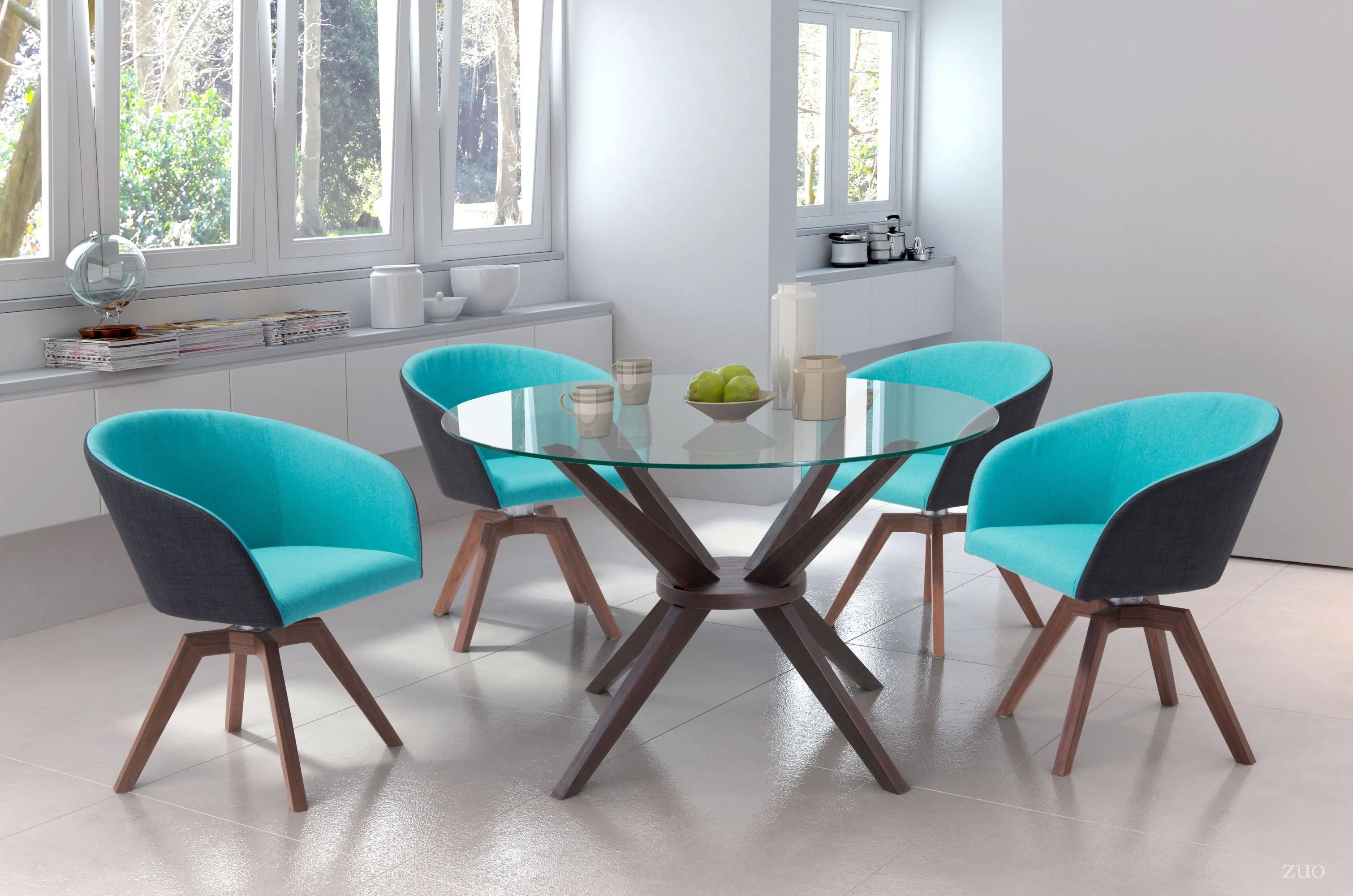 Blue & Gray Dining Chair (Set of 2) P703520
