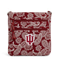 Indiana Collegiate Triple Zip Hipster Crossbody D6115