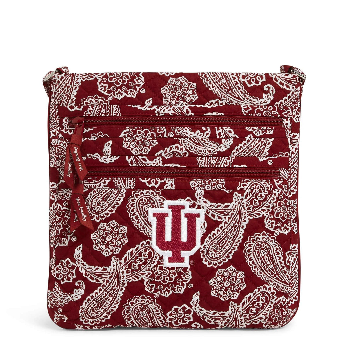Indiana Collegiate Triple Zip Hipster Crossbody D6115