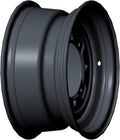 12 x 6 Matte Black Front Rim Z6331