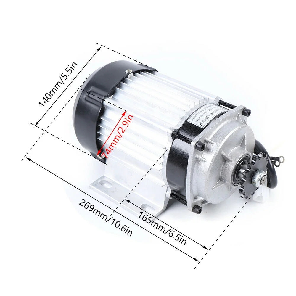 48V 750W Electric 3 Wheel Bike Brushless Motor Kit M933