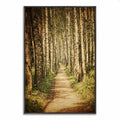 Framed Photographic Print, 43x22 H x 30x22 W x 1.5x22 D, Green V987