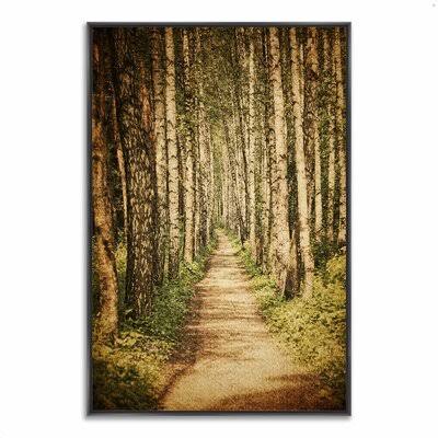 Framed Photographic Print, 43x22 H x 30x22 W x 1.5x22 D, Green V987