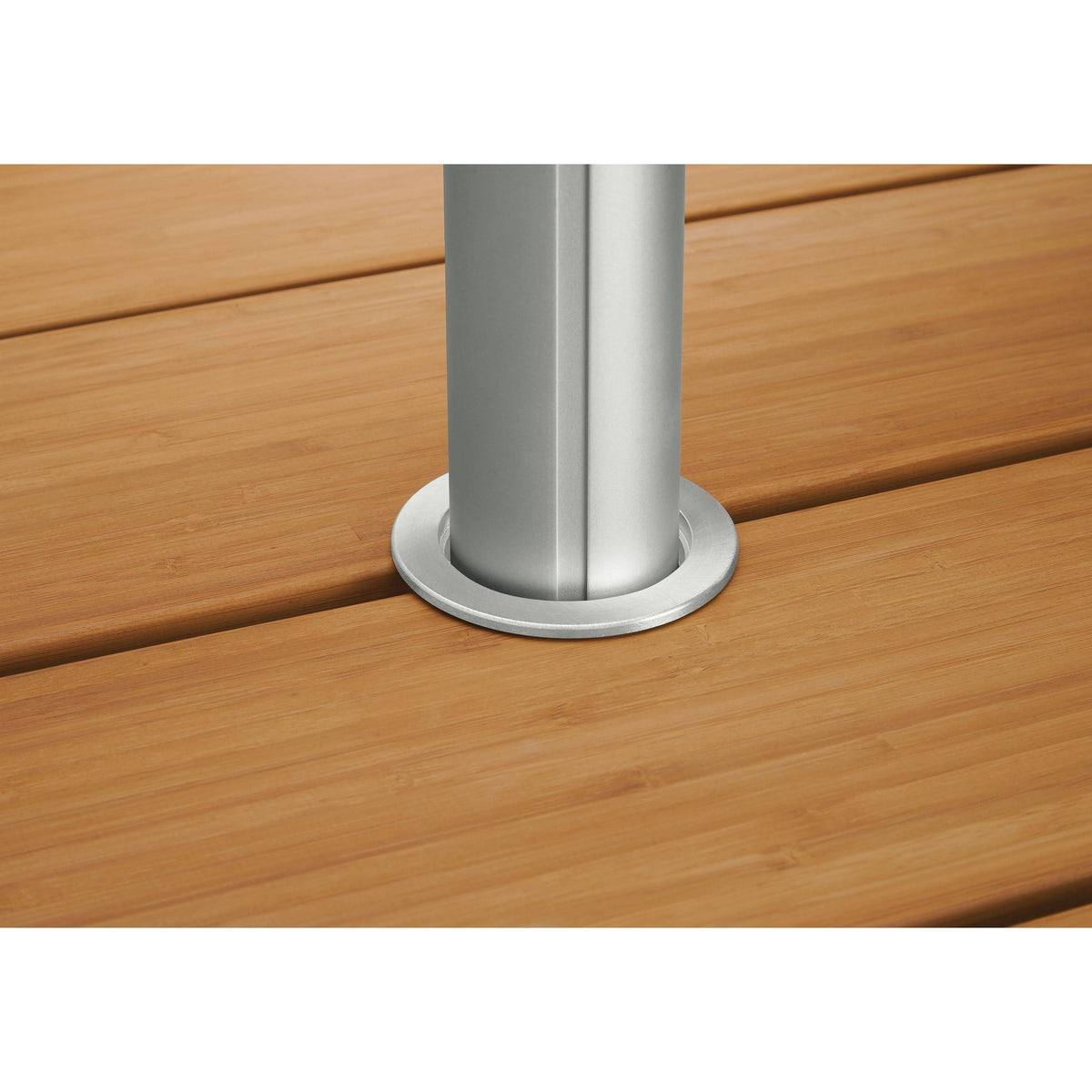 Orange Recycled HDPE Patio Table I181