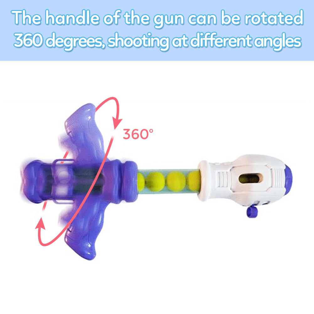 3 Packs Foam Ball Air Toy Guns with Shooting Target, 48 Foam Balls Q401777