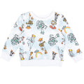 Toddler Girls French Terry Pullover Sweatshirt W395696