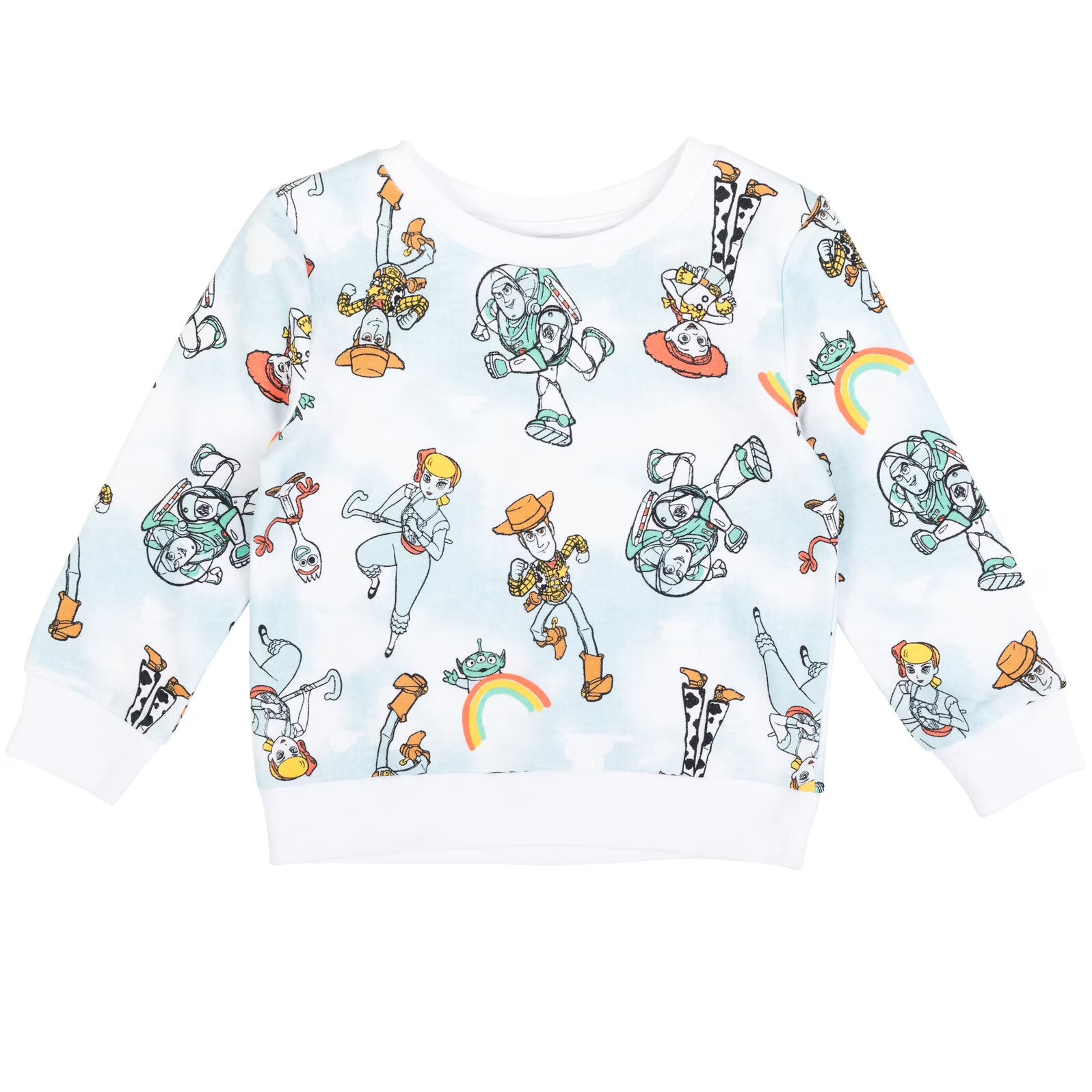 Toddler Girls French Terry Pullover Sweatshirt W395696