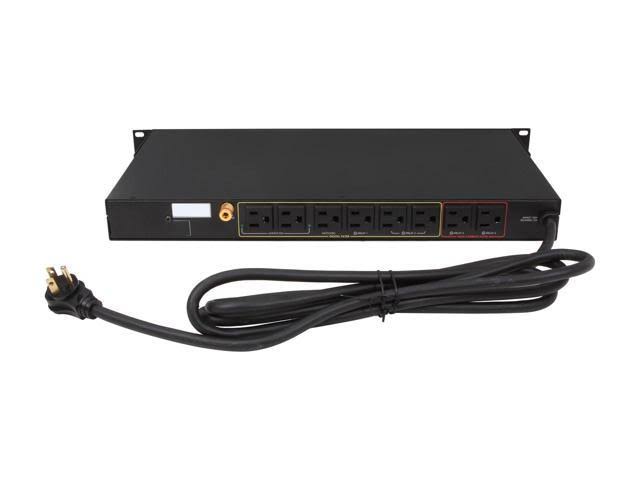 9-Outlet G-Type 15-Amp Rack-mountable Power Conditioner T4079