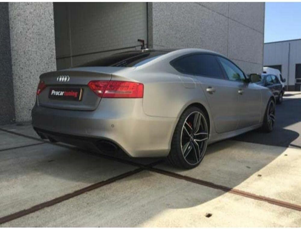 5ft x 5ft Brushed Titanium Car Wrap Vinyl Film Q69577