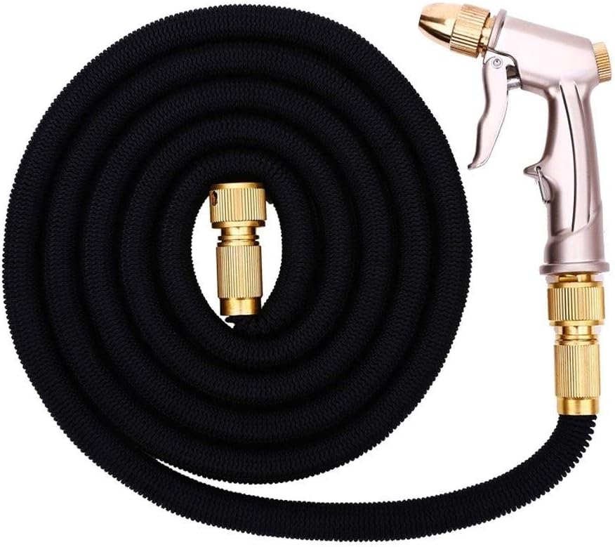 Expandable Garden Water Hose 50ft with Nozzle N5774