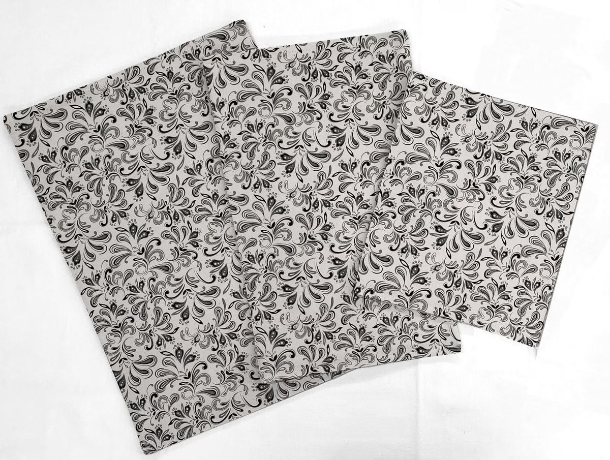 Black & Gray 3-Pack Countertop Appliance Slider Mats R5355