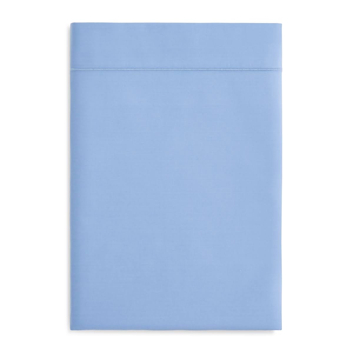 Silver Percale Fitted Sheet, Twin O67916