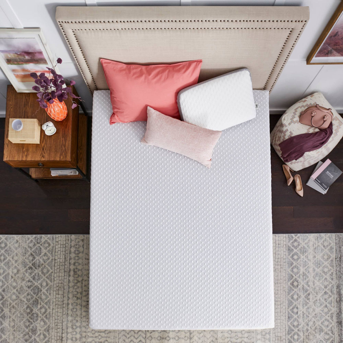 Queen Memory Foam Mattress-in-a-Box with Cool & Clean Cover A4475
