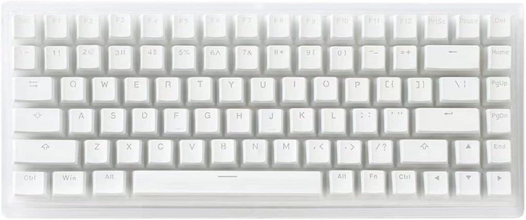84-Key Hot Swappable Mechanical Keyboard with Translucent ABS Case Z77987