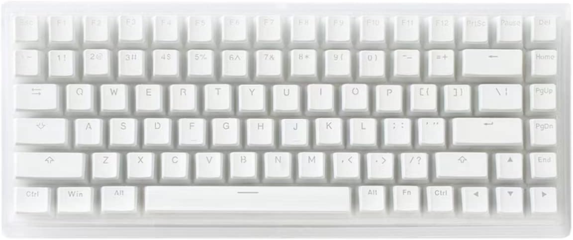 84-Key Hot Swappable Mechanical Keyboard with Translucent ABS Case Z77987