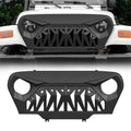 Matte Black Front Shark Grill for Jeep Wrangler TJ F338